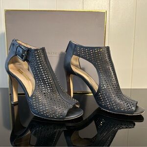 Louise et Cie Lo-Olivia2 Heels Women’s 7.5M Deep Azure Soft Calf